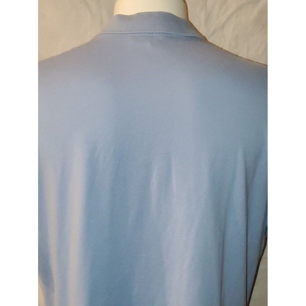 Robert Barakett Sky Blue 100% Pima Cotton Short Sleeve Polo Shirt XL - Picture 8 of 13